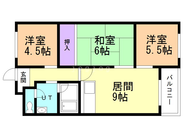 北海道札幌市豊平区平岸三条１５ 南平岸駅 3LDK マンション 賃貸物件詳細
