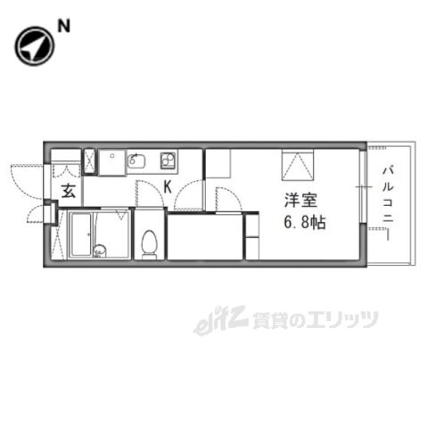 大阪府枚方市香里園町 香里園駅 1K マンション 賃貸物件詳細