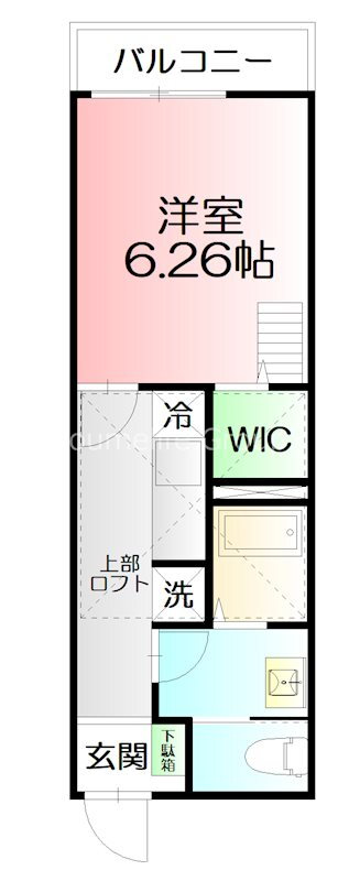 神奈川県茅ヶ崎市高田１ 北茅ケ崎駅 1K アパート 賃貸物件詳細