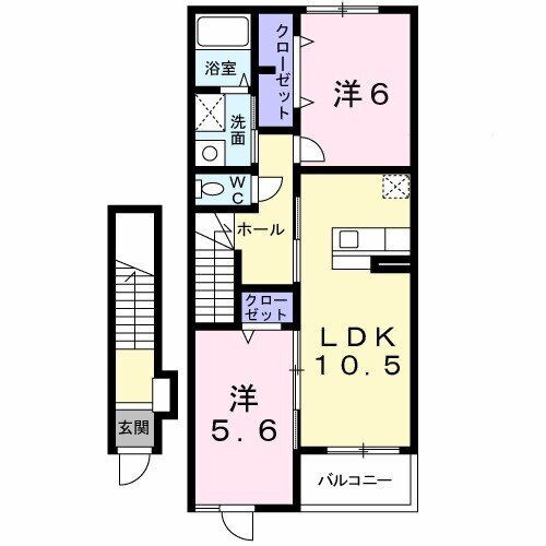 大阪府堺市西区草部 鳳駅 2LDK アパート 賃貸物件詳細