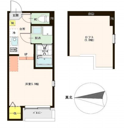 京都府京都市山科区大宅坂ノ辻町 椥辻駅 1SK アパート 賃貸物件詳細