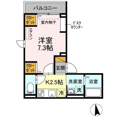 千葉県船橋市宮本１ 大神宮下駅 1K アパート 賃貸物件詳細