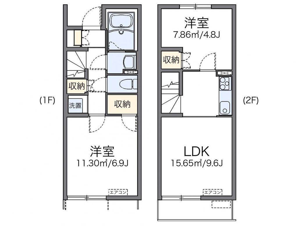 埼玉県北本市大字下石戸下 北本駅 2LDK アパート 賃貸物件詳細