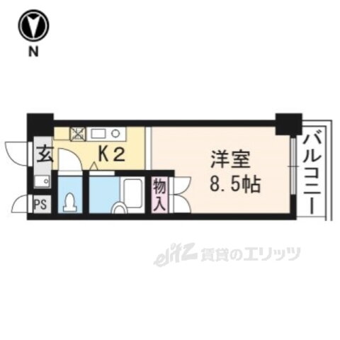 みつまめ京都 7階 1K 賃貸物件詳細