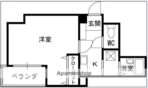 兵庫県伊丹市中央３ 伊丹駅 1K マンション 賃貸物件詳細