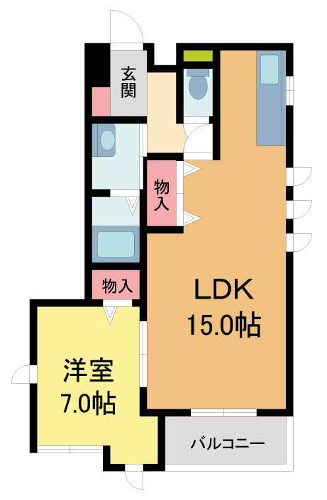 兵庫県神戸市東灘区魚崎北町６ 魚崎駅 1LDK マンション 賃貸物件詳細