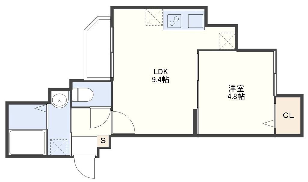 長崎県長崎市竹の久保町 大学病院駅 1LDK マンション 賃貸物件詳細