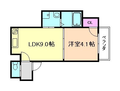 大阪府大阪市此花区春日出北１ 千鳥橋駅 1LDK アパート 賃貸物件詳細