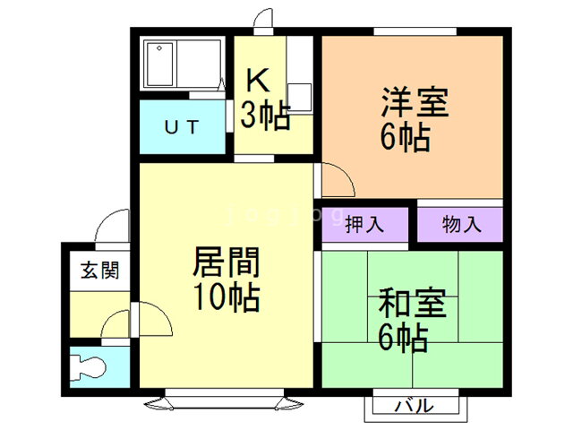 北海道札幌市白石区菊水元町七条２ 白石駅 2LDK アパート 賃貸物件詳細