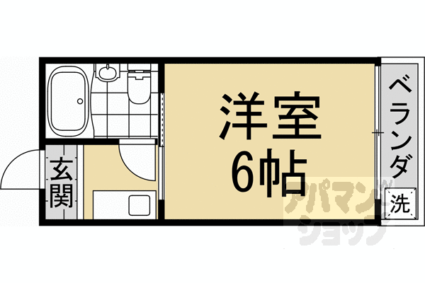 京都府京都市左京区山端滝ケ鼻町 修学院駅 1K アパート 賃貸物件詳細