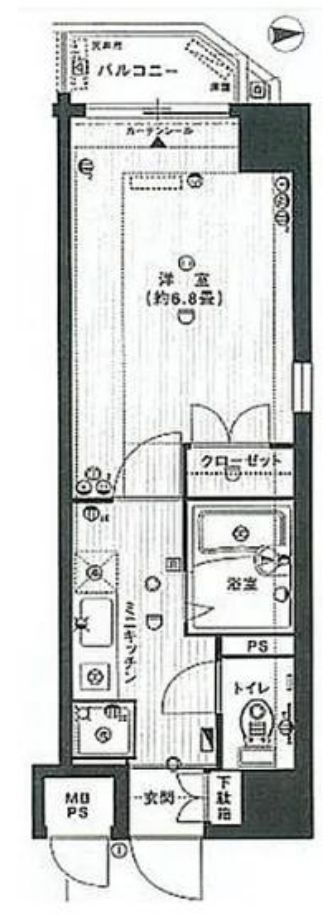 ロイヤルアメニティー白金 3階 1K 賃貸物件詳細