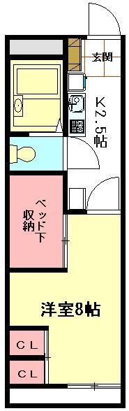 埼玉県鴻巣市小松１ 北本駅 1K アパート 賃貸物件詳細