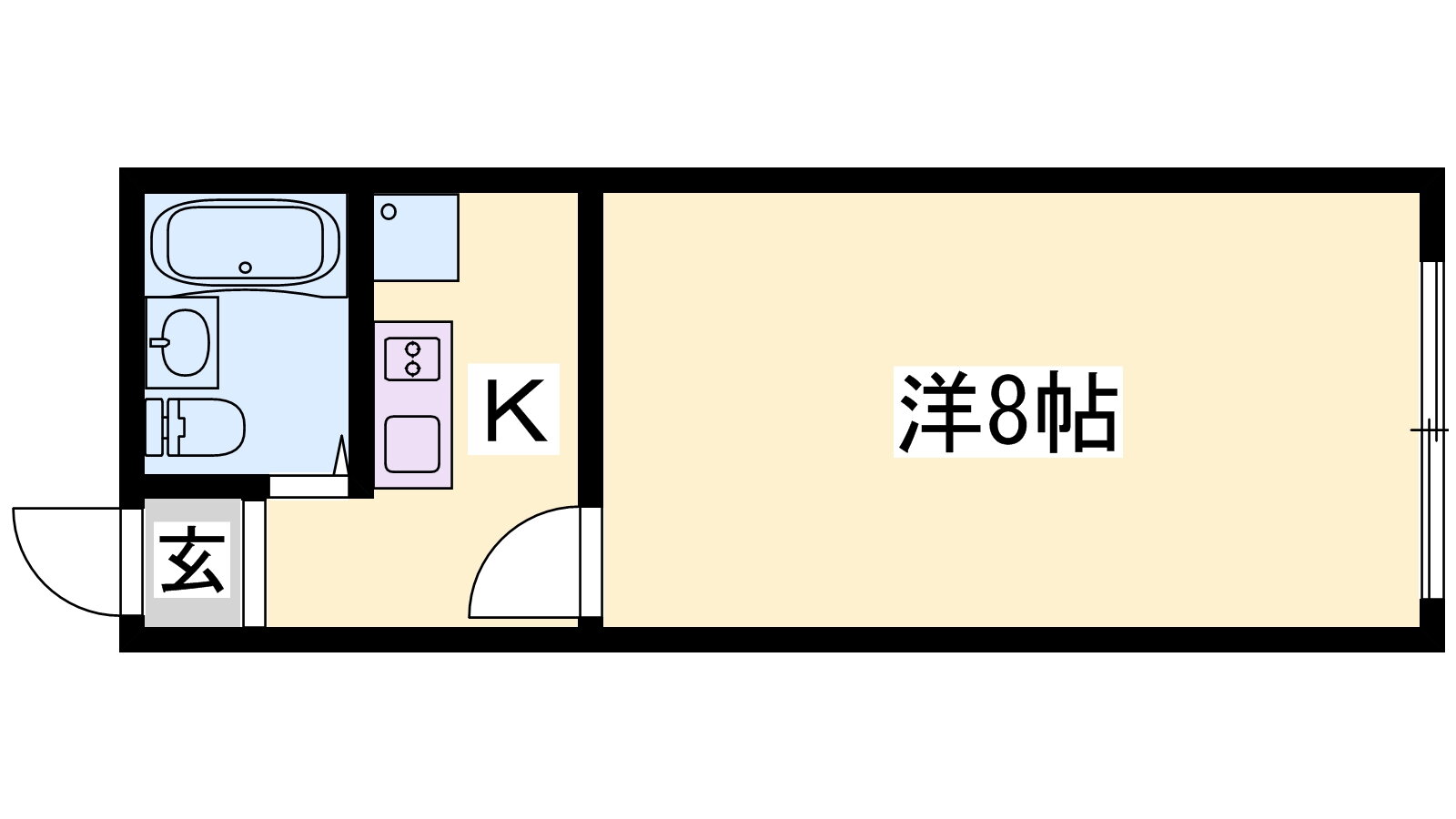 兵庫県姫路市呉服町 姫路駅 1K マンション 賃貸物件詳細