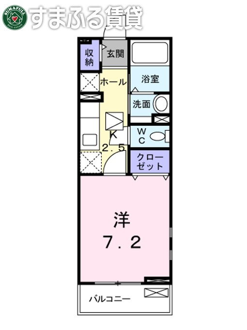 愛知県西尾市平坂町 碧南駅 1K アパート 賃貸物件詳細