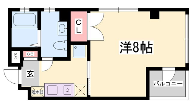 兵庫県神戸市中央区磯上通４ 三ノ宮駅 1K マンション 賃貸物件詳細