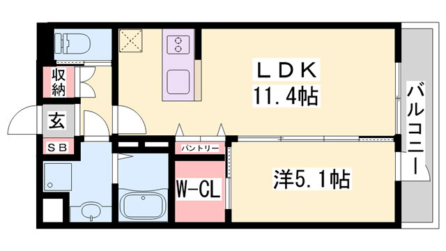 兵庫県明石市明南町１ 西明石駅 1LDK アパート 賃貸物件詳細