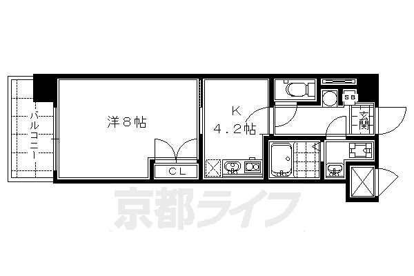 京都府京都市下京区西七条南東野町 梅小路京都西駅 1DK マンション 賃貸物件詳細