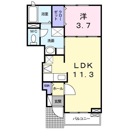 埼玉県川口市南町１ 川口駅 1LDK アパート 賃貸物件詳細