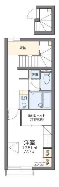 愛媛県松山市今在家２ 久米駅 1K アパート 賃貸物件詳細