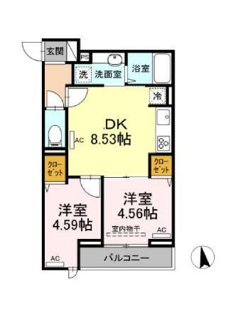 東京都新宿区下落合４ 下落合駅 2DK アパート 賃貸物件詳細