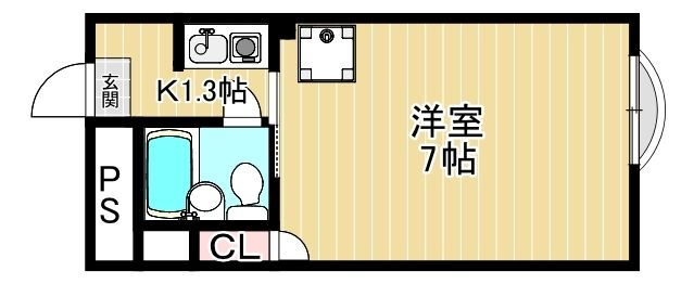 奈良県大和高田市西三倉堂２ 高田市駅 1K マンション 賃貸物件詳細