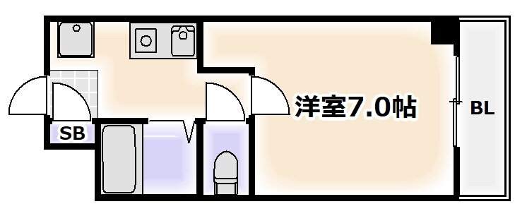 大阪府大阪市東住吉区駒川４ 駒川中野駅 1K マンション 賃貸物件詳細