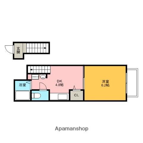 滋賀県大津市北大路１ 石山駅 1DK アパート 賃貸物件詳細