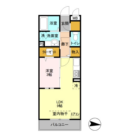 埼玉県越谷市レイクタウン６ 越谷レイクタウン駅 1LDK アパート 賃貸物件詳細