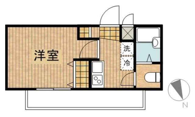 フロンティアコンフォート横濱反町 4階 1K 賃貸物件詳細