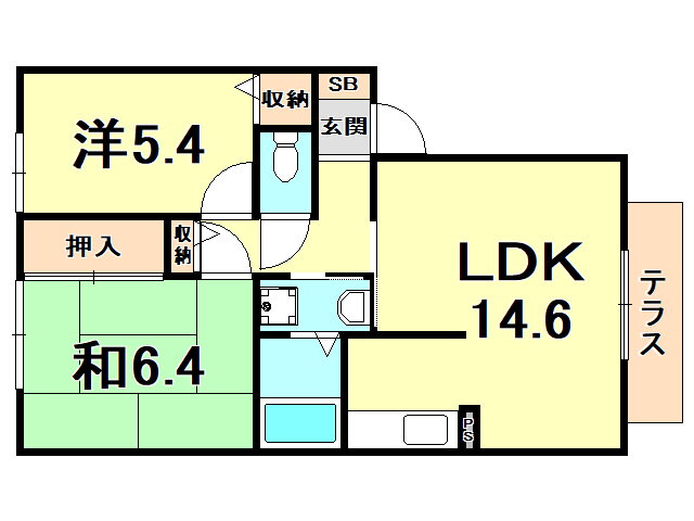 兵庫県西宮市甲東園１ 甲東園駅 2LDK アパート 賃貸物件詳細