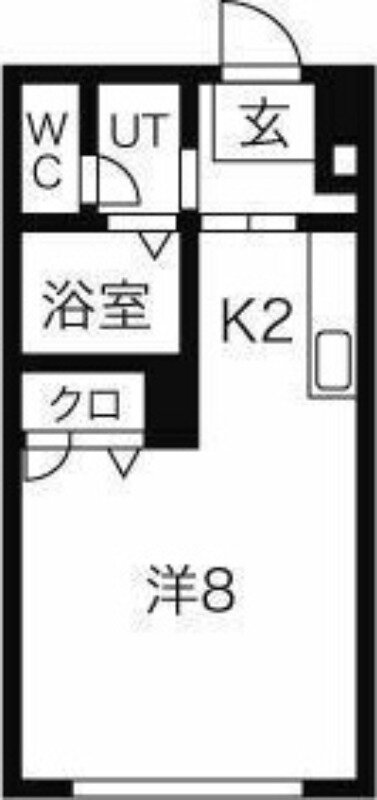 北海道札幌市中央区南七条西１７ 西１８丁目駅 1K アパート 賃貸物件詳細