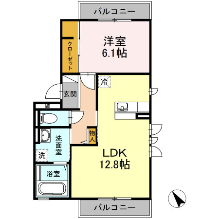神奈川県海老名市国分北１ 海老名駅 1LDK アパート 賃貸物件詳細