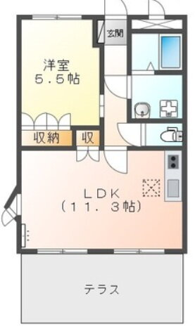 兵庫県姫路市飾磨区構１ 飾磨駅 1LDK アパート 賃貸物件詳細