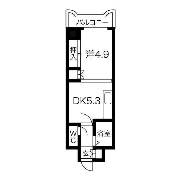 北海道札幌市手稲区手稲本町一条１ 手稲駅 1DK マンション 賃貸物件詳細