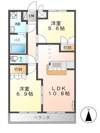 茨城県鹿嶋市大字平井 鹿島神宮駅 2LDK アパート 賃貸物件詳細