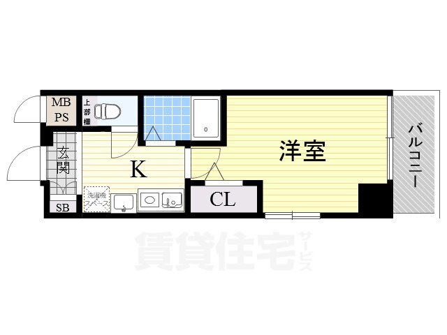 大阪府大阪市北区南森町２ 南森町駅 1K マンション 賃貸物件詳細