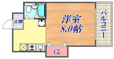 兵庫県神戸市中央区神若通３ 三ノ宮駅 1K マンション 賃貸物件詳細