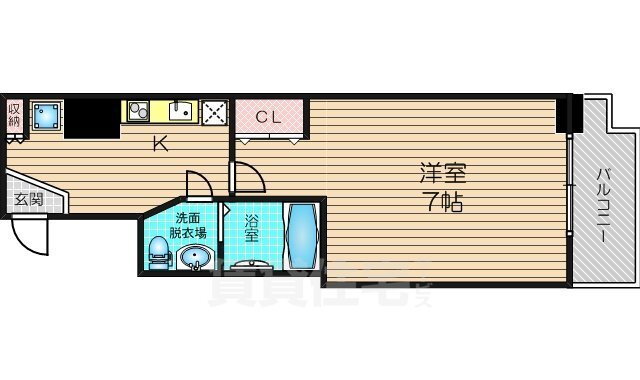 セレニテ天六 9階 1K 賃貸物件詳細