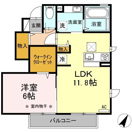 東京都八王子市元八王子町１ 高尾駅 1LDK アパート 賃貸物件詳細