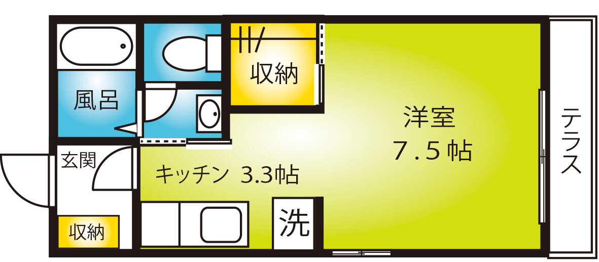 栃木県佐野市富岡町 佐野駅 1K アパート 賃貸物件詳細