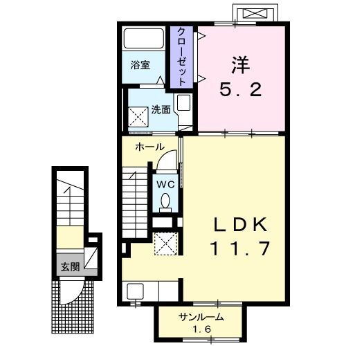 福井県越前市妙法寺町 武生駅 1LDK アパート 賃貸物件詳細