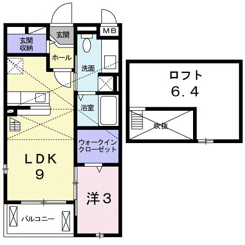 大阪府門真市下島町 萱島駅 1LDK アパート 賃貸物件詳細