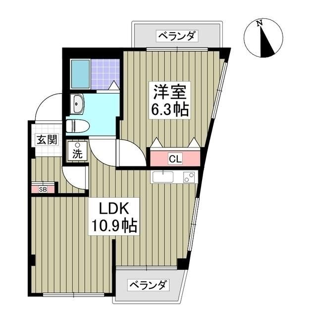 神奈川県横浜市鶴見区駒岡４ 綱島駅 1LDK マンション 賃貸物件詳細