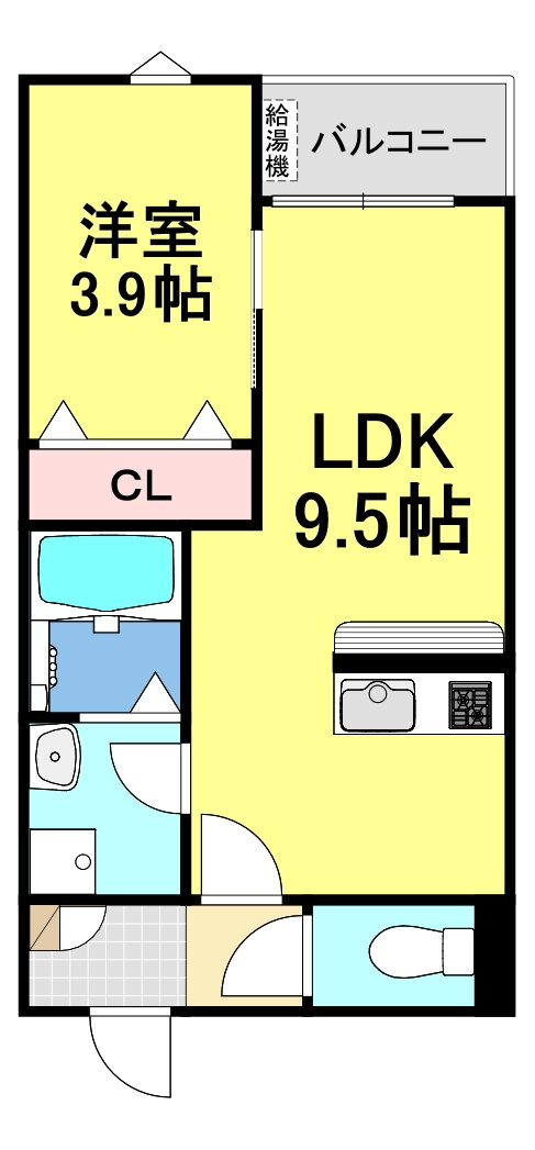 愛知県半田市乙川町 乙川駅 1LDK アパート 賃貸物件詳細