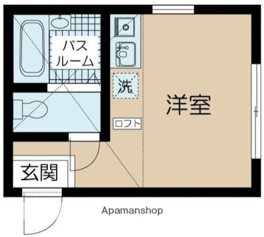 神奈川県横浜市港北区小机町 小机駅 ワンルーム アパート 賃貸物件詳細
