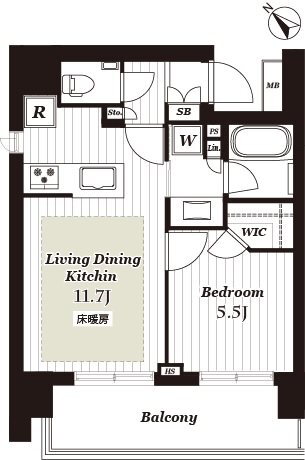 東京都墨田区千歳１ 森下駅 1LDK マンション 賃貸物件詳細