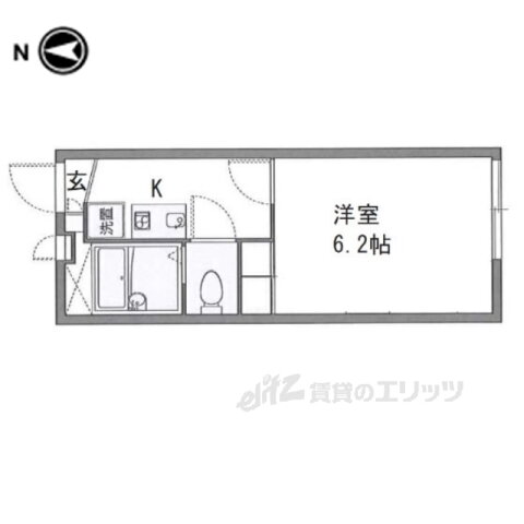 大阪府東大阪市大蓮東４ 久宝寺口駅 1K アパート 賃貸物件詳細