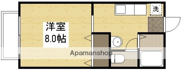 岡山県倉敷市徳芳 中庄駅 ワンルーム アパート 賃貸物件詳細