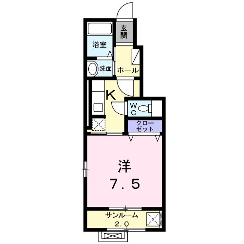 富山県富山市常盤台 東新庄駅 1K アパート 賃貸物件詳細