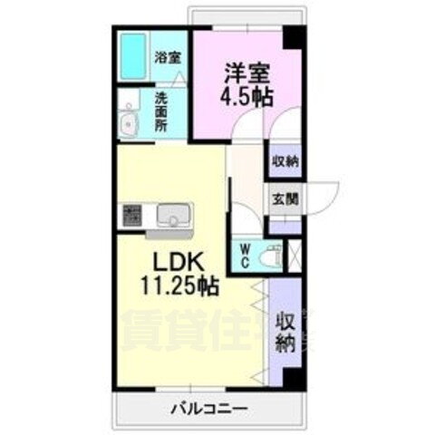 愛知県名古屋市天白区中平２ 原駅 1LDK マンション 賃貸物件詳細
